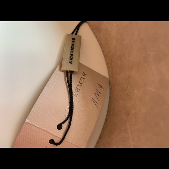 Auth Burberry python snakeskin belt pink sz 30/75 - Picture 9 of 15